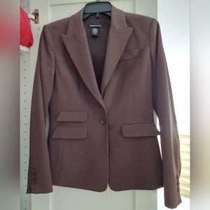 Women's Business Suit Jacket/Blazer - Brown